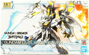 Bandai Gundam Breaker Battlogue HG 1/144 Gundam Live Lance Haven Plastic Model - Sweets and Geeks