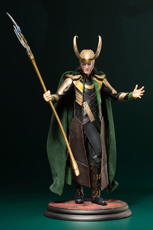 MARVEL AVENGERS MOVIE LOKI ARTFX STATUE - Sweets and Geeks
