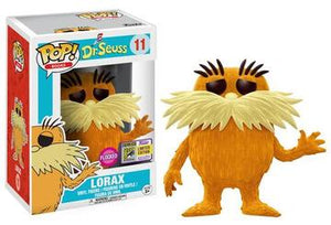 Funko Pop! Books: Dr. Seuss - Lorax (Flocked) (2017 Summer Convention) #11 - Sweets and Geeks