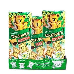 Lotte Koalas Cookies Chocolate - Sweets and Geeks