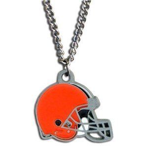 Large Chain Cleveland Browns Logo Necklace - Sweets and Geeks