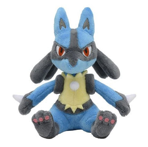 Lucario Japanese Pokémon Center Fit Plush - Sweets and Geeks