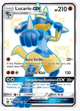 Lucario GX Hidden Fates: Shiny Vault # SV64/SV94 - Sweets and Geeks