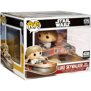 Funko Pop Movies: Star Wars - Luke Skywalker with Speeder (Smuggler's Bounty) #175 - Sweets and Geeks