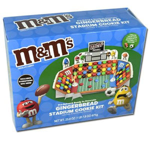 M&M's Stadium Gingerbread Kit - Sweets and Geeks