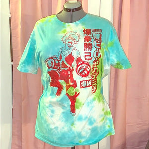Bakugou Tie Dye T-Shirt - Sweets and Geeks