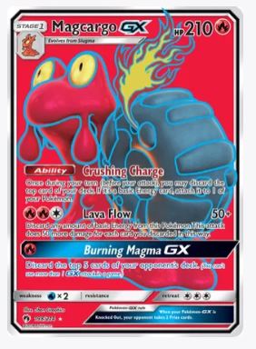 Magcargo GX (Full Art) SM - Lost Thunder # 198/214 - Sweets and Geeks