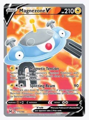 Magnezone V (Full Art) SWSH11: Lost Origin # 175/196 - Sweets and Geeks