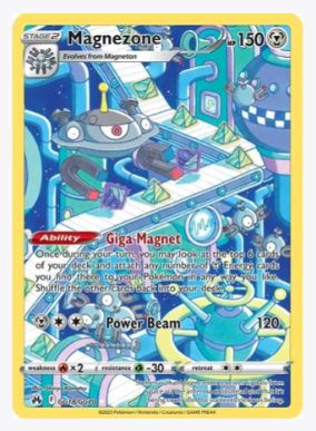 Magnezone Crown Zenith: Galarian Gallery # GG18/GG70 – Sweets and