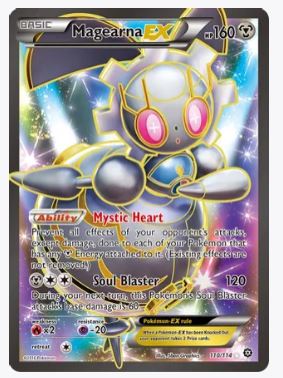 pokemon magearna ex card Magearna EX (Full Art) XY