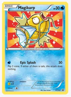 Magikarp XY Promos # XY143 - Sweets and Geeks