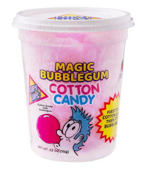 Albert's Magic Bubblegum Cotton Candy Tub - Sweet Strawberry - Sweets and Geeks