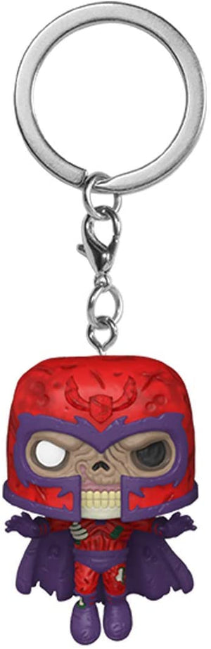 Funko Pocket Pop Keychain: Marvel Zombies - Zombie Magneto (Item #49130) - Sweets and Geeks