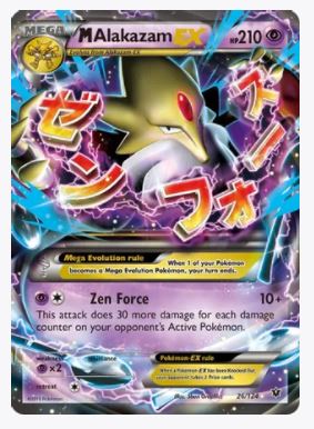 M Alakazam EX XY - Fates Collide # 26/124 - Sweets and Geeks