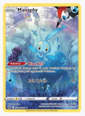 Manaphy Crown Zenith: Galarian Gallery # GG06/GG70 - Sweets and Geeks