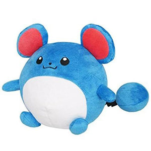 Sanei Pokemon All Star Collection PP29 Marill Plush, 5.5" - Sweets and Geeks