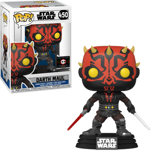 Funko Pop: Star Wars - Darth Maul (with Darksaber and Lightsaber) (Chalice Collectibles Exclusive) #450 - Sweets and Geeks