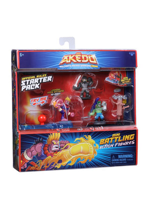 Akedo Starter Pack Kick Attack – Series 1 - Sweets and Geeks