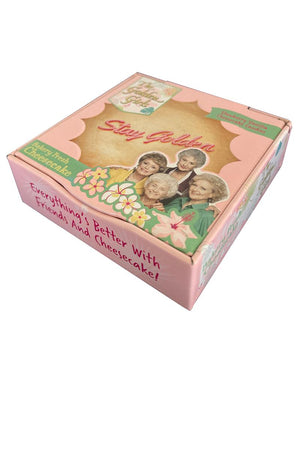 Golden Girls Strawberry Vanilla Cheesecake Candy Tin - Sweets and Geeks