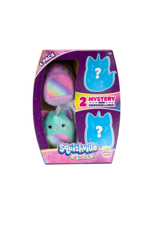 Squishville Mystery Mini Plush 4 Pack - Sweets and Geeks
