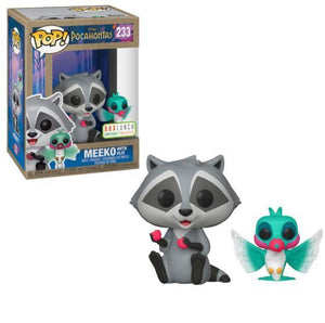 Funko Pop Disney: Pocahontas - Meeko with Flit (Box Lunch Exclusive) #233 - Sweets and Geeks