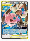Mega Lopunny & Jigglypuff GX SM - Cosmic Eclipse # 165/236 - Sweets and Geeks
