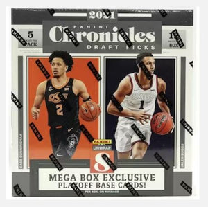 2021/22 Panini Chronicles Basketball Mega Box (Playoff Cards!) - Sweets and Geeks