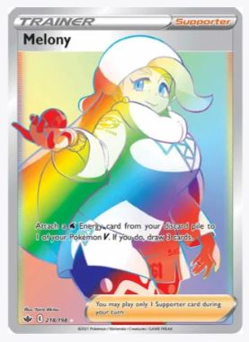 Melony (Secret) SWSH06: Chilling Reign # 218/198 - Sweets and Geeks