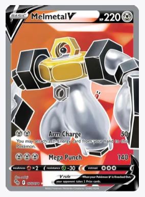 Melmetal V (Full Art) Pokemon GO # 075/078 - Sweets and Geeks