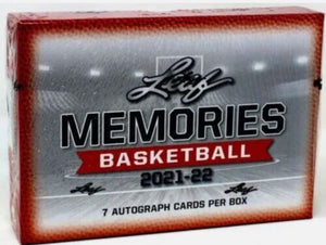 2021/22 Leaf Memories Basketball Box - Sweets and Geeks