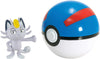 Pokemon Clip N Carry Poke Ball Figure Tomy - Sweets and Geeks