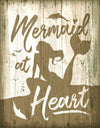 Mermaid at Heart - Tin Sign - Sweets and Geeks