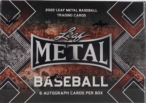 2022 Leaf Metal Draft Baseball Hobby Box - Sweets and Geeks