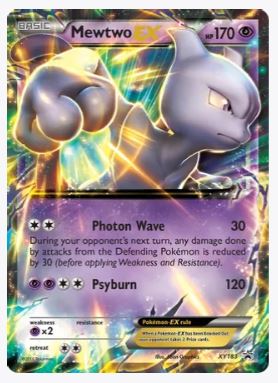 Mewtwo EX - XY183 XY Promos # XY183 - Sweets and Geeks