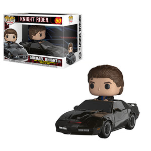 Funko Pop Rides: Knight Rider - Michael Knight with Kitt #50 - Sweets and Geeks