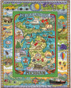 Michigan 1000 Piece Jigsaw Puzzle - Sweets and Geeks