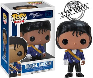 Funko Pop! Rocks: Michael Jackson - Michael Jackson #26 - Sweets and Geeks
