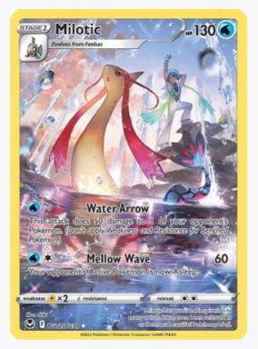 Milotic SWSH12: Silver Tempest Trainer Gallery # TG02/TG30 - Sweets and Geeks