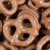 Milk Chocolate Pretzels 8 oz Tub - Sweets and Geeks