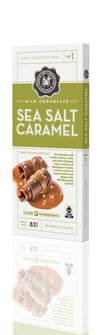 C3 Milk Chocolate Sea Salt Caramel Bar, 3.5oz - Sweets and Geeks