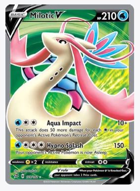 Milotic V (Full Art) SWSH02: Rebel Clash # 179/192 - Sweets and Geeks