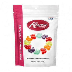 Copy of Assorted Mini Gummi Butterflies 9 oz Resealable Bag - Sweets and Geeks