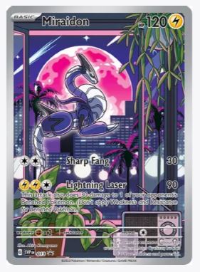 basic miraidon pokemon card Miraidon SV: Scarlet & Violet Promo Cards # 013 – Sweets and Geeks