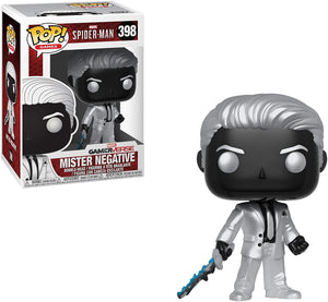 Funko Pop Marvel Games: Spider-Man Video Game - Mr. Negative #398 - Sweets and Geeks