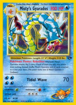 Misty's Gyarados Gym Challenge # 013/132 - Sweets and Geeks