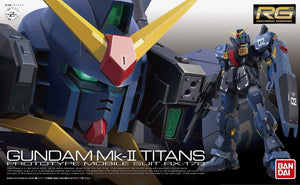 Mobile Suit Zeta Gundam RG Gundam Mk-II (Titans) 1/144 Scale Model Kit - Sweets and Geeks