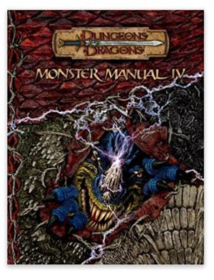 Monster Manual IV (Dungeons & Dragons d20 3.5 Fantasy Roleplaying) - Sweets and Geeks