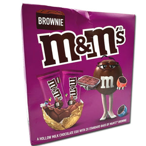 M&M Brownie Egg 222g - Sweets and Geeks