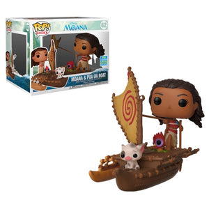 Funko POP Disney: Moana - Moana & Pua on Boat (2019 Summer Convention) #62 - Sweets and Geeks