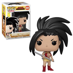 Funko Pop Animation: 80th - My Hero Academia - Momo Yaoyorozu #605 (Item #42935) - Sweets and Geeks